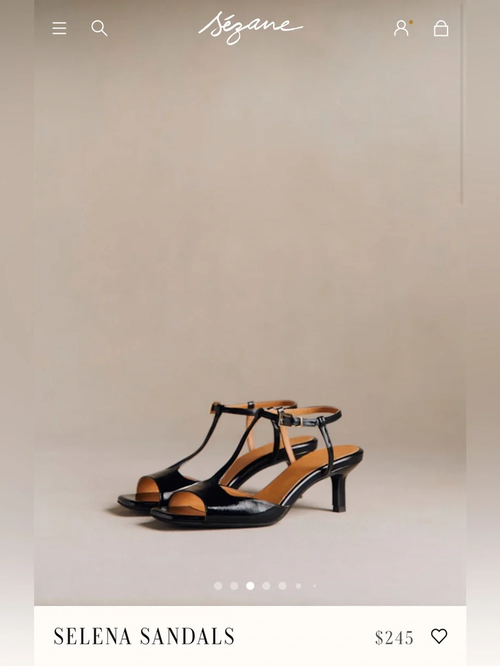 BNIB! Sezane SELENA SANDALS - Currently Retail $245 - Size 36